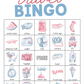 50 Travel Bingo Cards (5x5)