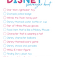 Magical Disney Scavenger Hunt Game | Characters