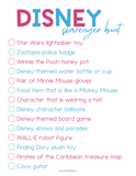 Magical Disney Scavenger Hunt Game | Characters