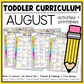 August Toddler Curriculum Activities and Printable Tot School Homeschool Daycare