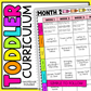 September Month 2 Toddler Curriculum Workbook Homeschool Tot School Daycare