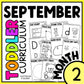 September Month 2 Toddler Curriculum Workbook Homeschool Tot School Daycare