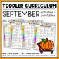 September Toddler Curriculum Activities and Printable Tot School Homeschool