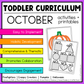 October Toddler Curriculum Activities and Printable Tot School Homeschool