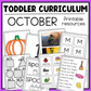 October Toddler Curriculum Activities and Printable Tot School Homeschool
