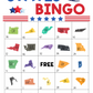 50 States Bingo Cards (5x5) 4th Of July Activity