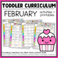 February Toddler Curriculum Activities and Printable Tot School Homeschool