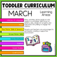 March Toddler Curriculum Activities and Printable Tot School Homeschool St. Patrick's Day
