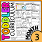 October Month 3 Toddler Curriculum Workbook Homeschool Tot School Daycare