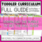April Toddler Curriculum Activities and Printable Tot School Homeschool Spring