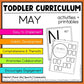 May Toddler Curriculum Activities and Printable Tot School Homeschool