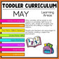 May Toddler Curriculum Activities and Printable Tot School Homeschool