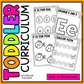 October Month 3 Toddler Curriculum Workbook Homeschool Tot School Daycare