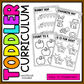 November Month 4 Toddler Curriculum Workbook Homeschool Tot School Daycare