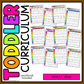 November Month 4 Toddler Curriculum Workbook Homeschool Tot School Daycare