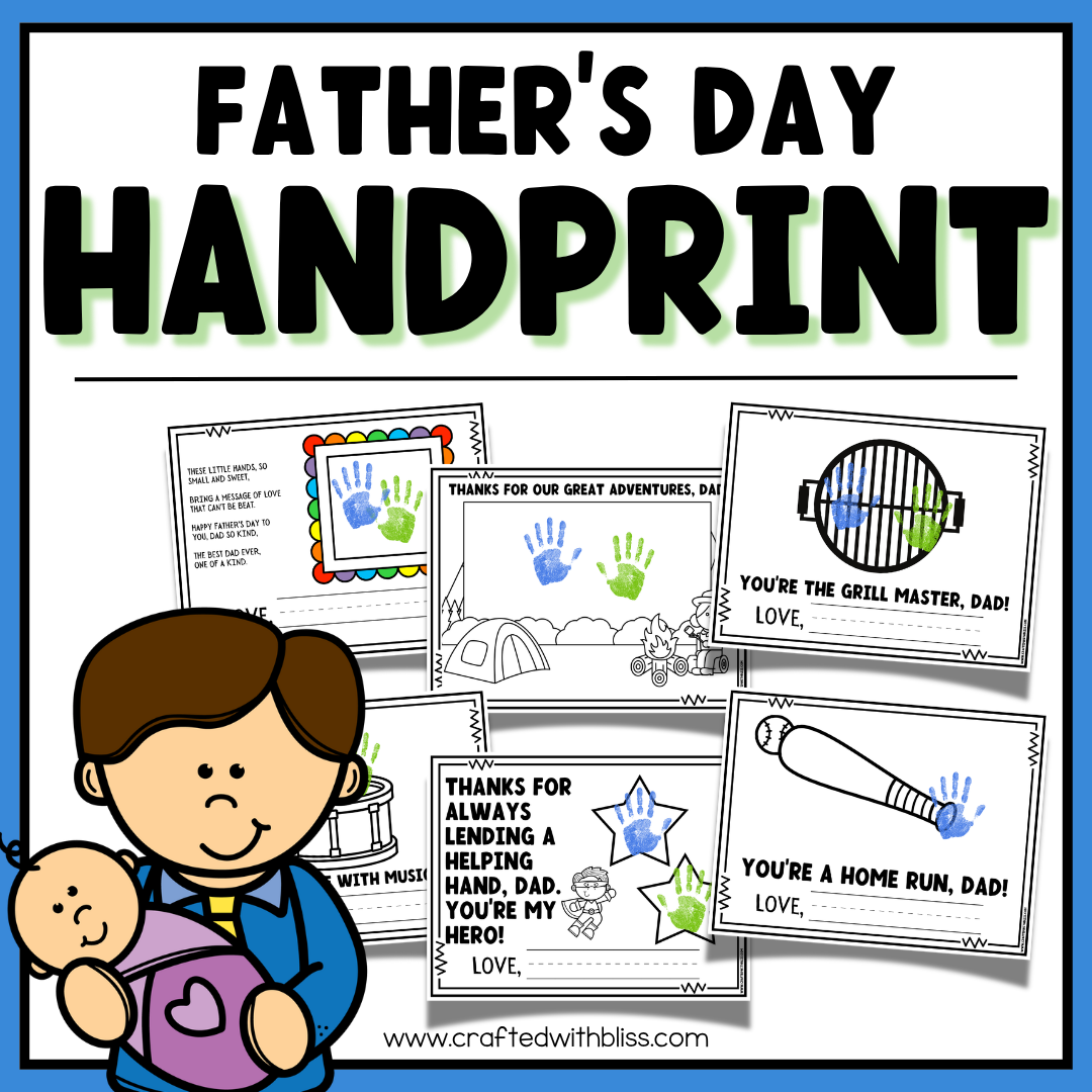 Handprint Art Craft Keepsake Mini Bundle