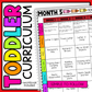 December Month 5 Toddler Curriculum Workbook Homeschool Tot School Daycare