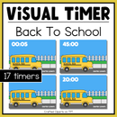 Back To School Visual Timer Classroom Management Tool Transition PPT V ...
