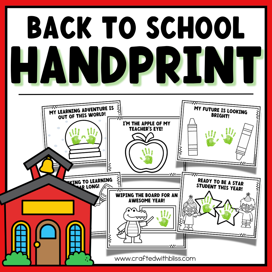 Handprint Art Craft Keepsake Mini Bundle