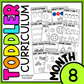March Month 8 Toddler Curriculum Workbook Homeschool Tot School Daycare