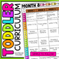March Month 8 Toddler Curriculum Workbook Homeschool Tot School Daycare
