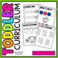 March Month 8 Toddler Curriculum Workbook Homeschool Tot School Daycare