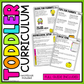 March Month 8 Toddler Curriculum Workbook Homeschool Tot School Daycare