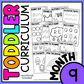 April Month 9 Toddler Curriculum Workbook Homeschool Tot School Daycare