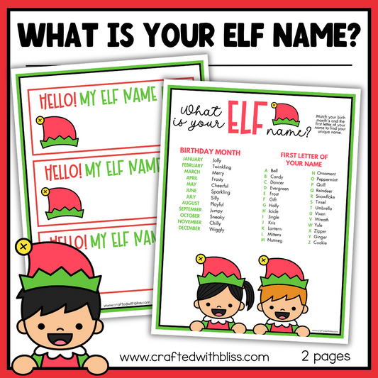 What Is Your Elf Name?