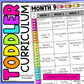 April Month 9 Toddler Curriculum Workbook Homeschool Tot School Daycare