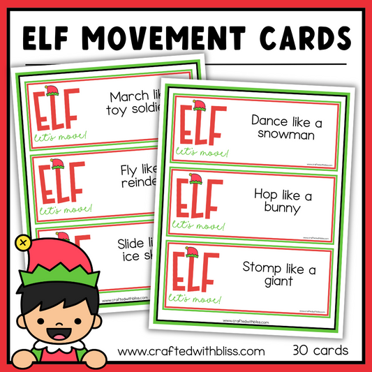 Elf Movement Cards (30 Cards)