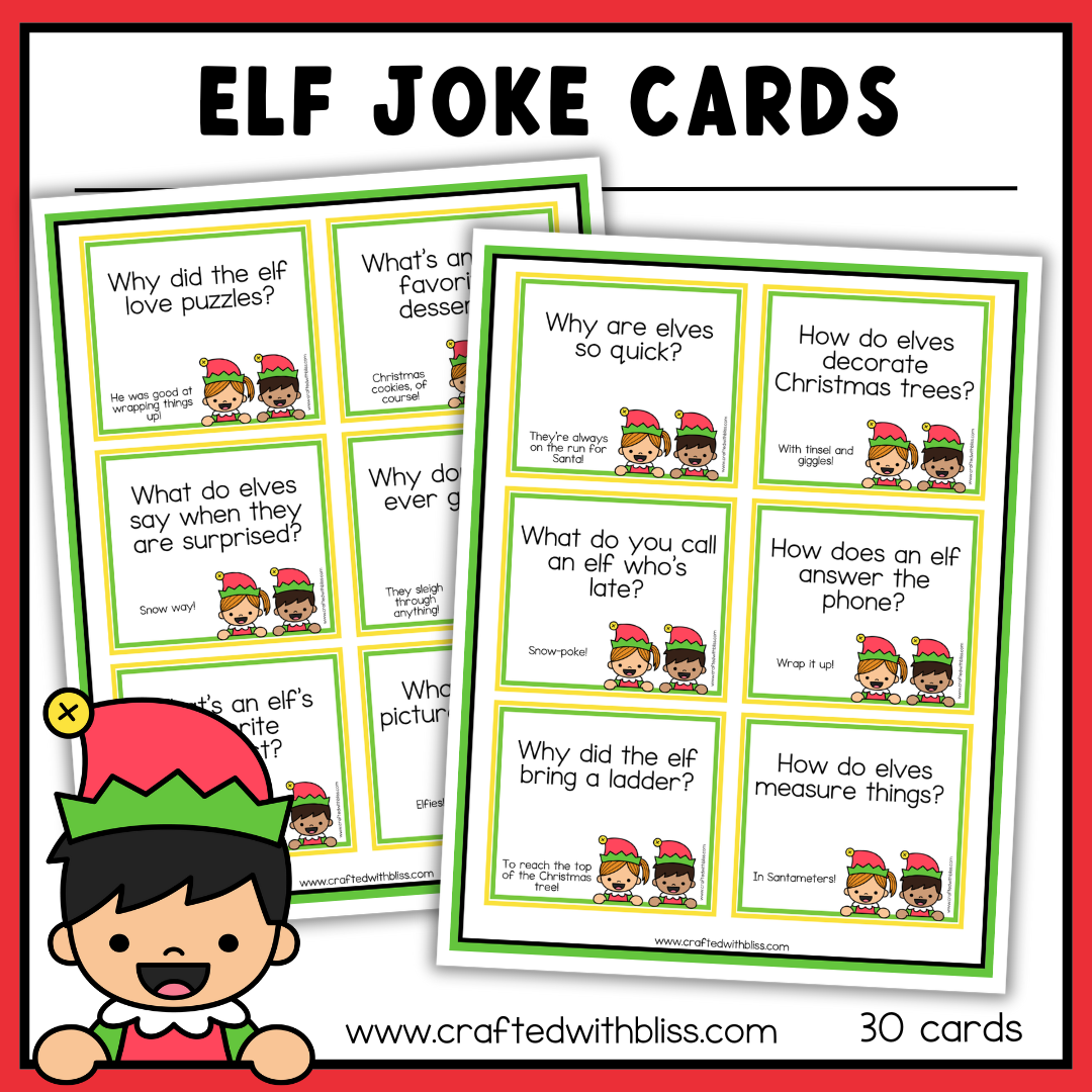 Elf Activities Mega Bundle