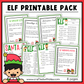 Elf Activities Mega Bundle