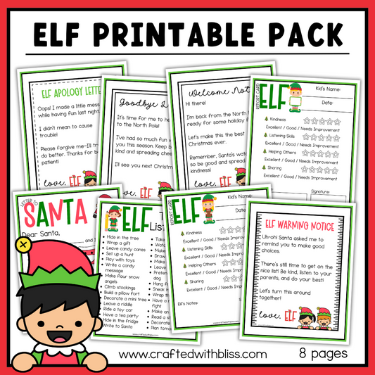 Elf Printable Pack