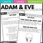 Adam And Eve Bible Story Worksheet Games Crafts