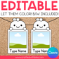 Editable Apple Photo Bulletin Decor | Canva Template