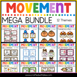 Movement Task Cards Mega Bundle