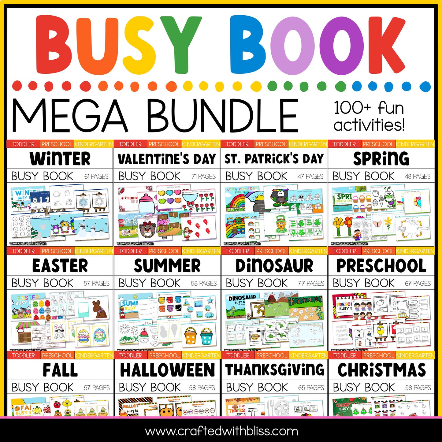 Busy Book Mega Bundle