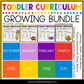 Toddler Curriculum Growing Bundle Tot School Homeschool Daycare 2-3 yo 48 Themes