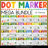 Themed Dot Marker Mega Bundle