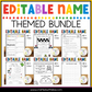 Editable Learning Name Worksheets | Morning Work