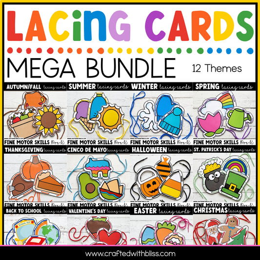 Lacing Cards MEGA Bundle