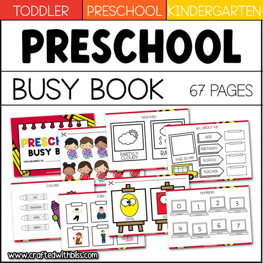 Preschool Busy Book