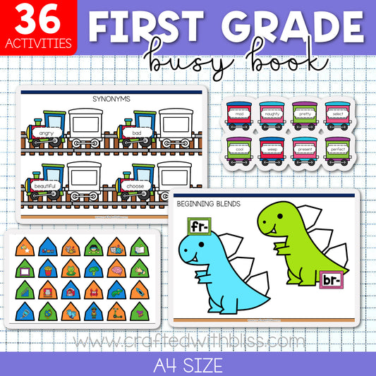 First Grade Busy Book