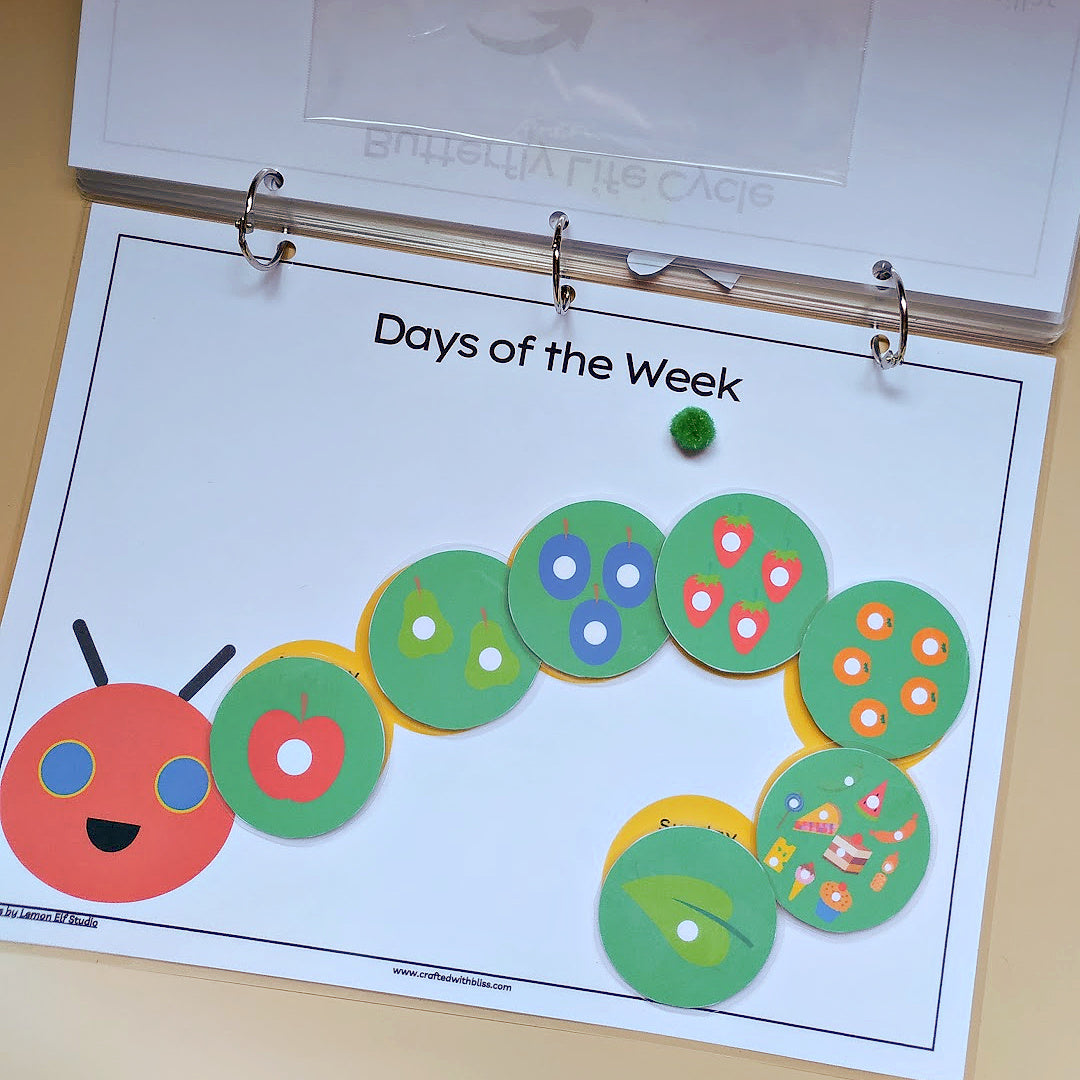 The Very Hungry Caterpillar Busy Book Binder