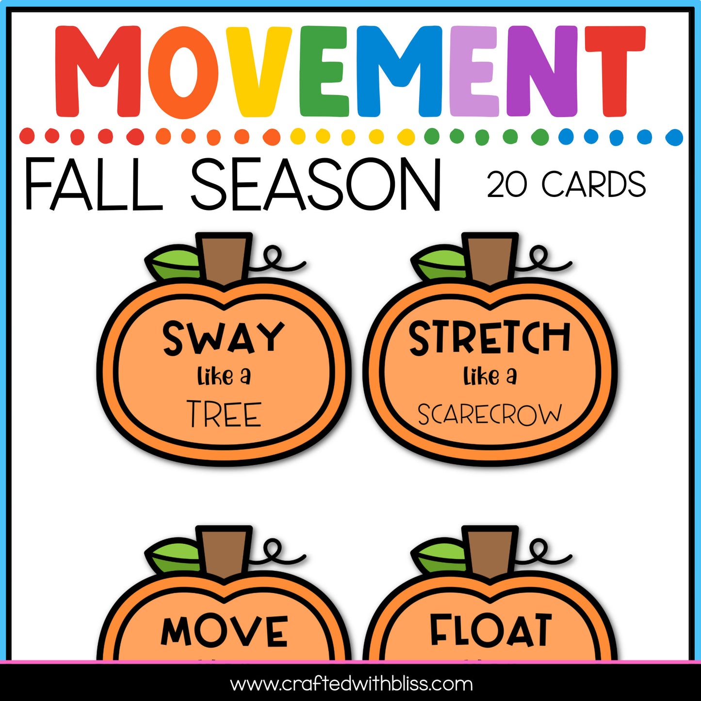 Movement Task Cards Mega Bundle