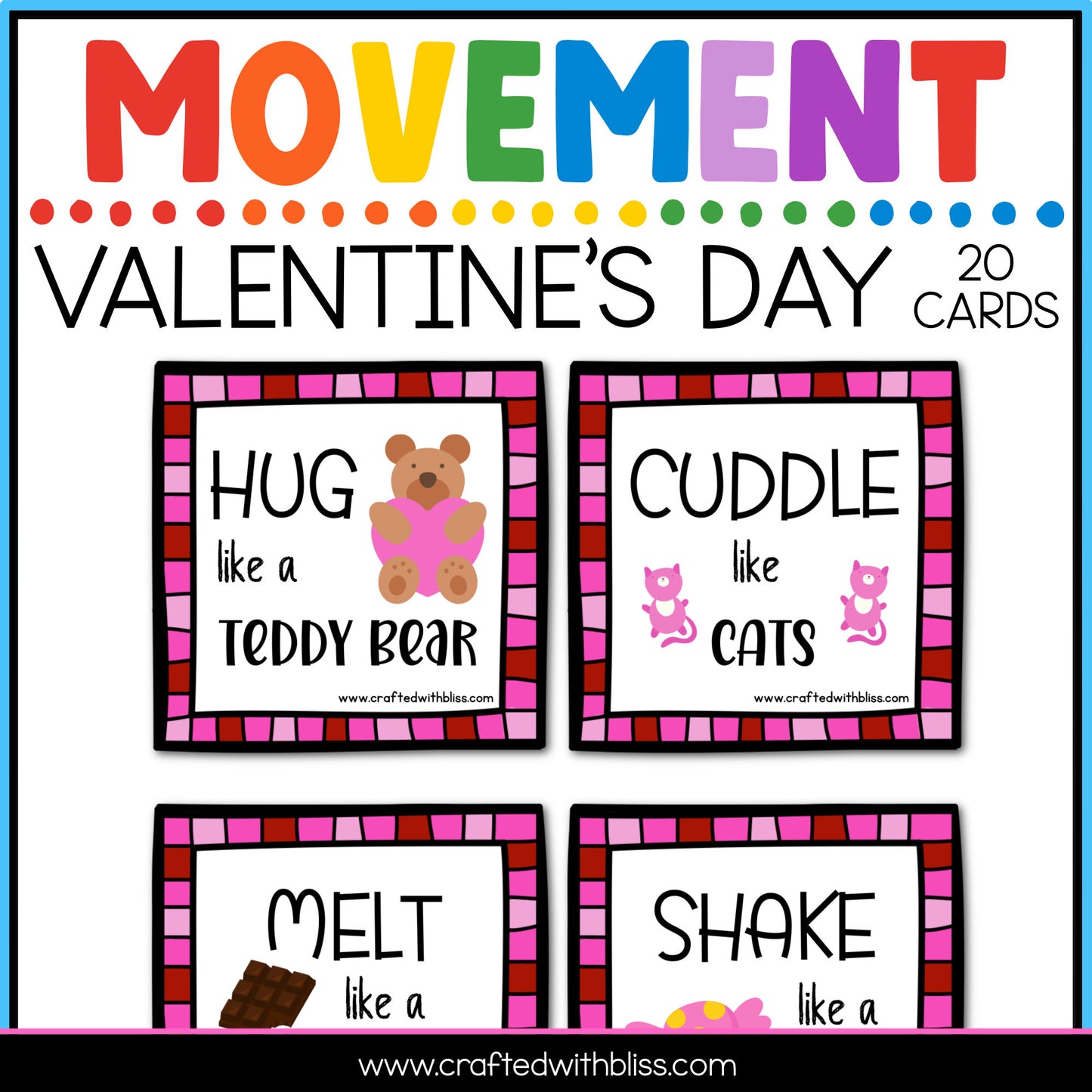 Movement Task Cards Mega Bundle