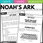 Noah's Ark Bible Story Worksheet Games Crafts