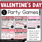 Valentine's Day Party Game Printable Bundle