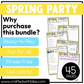 Printable Spring Party Games For All Bundle 30+ Games